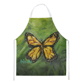 Martin Welch New Artwork Apron (Dog Breed: Monarch Glover Fly Butterfly, size: large)