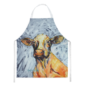 Martin Welch New Artwork Apron (Dog Breed: Moo Cow, size: large)