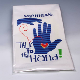 Whimsical Towel (Style: Michigan)