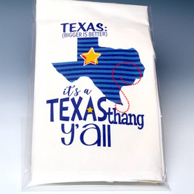Whimsical Towel (Style: Texas)