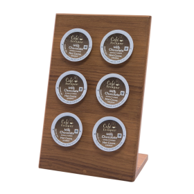 Free Standing 6.00 " Wood Coffee Storage & Accessories (Option: 478226)