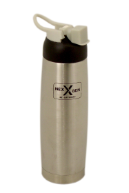 NEXGEN 26 OZ. STAINLESS STEEL SPORTS BOTTLE (Color: Silver)