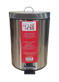 House 2 Home 5 L Stainless Steel Pedal Waste Bin (Color: Bronze)