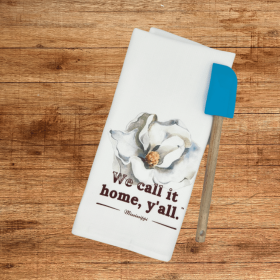 Mississippi Southern Tea Towel/Kitchen Towel (Style: Blues)