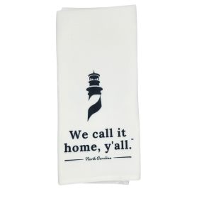 North Carolina Southern Tea Towel/Kitchen Towel (Style: Cardinal)