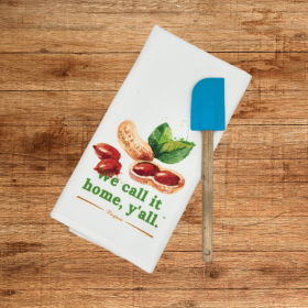 Virginia Southern Tea Towel/Kitchen Towel - Customizable (Style: Peanuts)