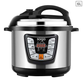 Stainless Steel Electric Pressure Cooker L Nonstick W (Option: ElectricPressureCooker6L)