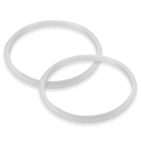 Silicone Pressure Cooker Rubber Seal Ring Replacement Spare Parts (Option: SSPC10L26cm-JSEALX2, size: 2X 10L)