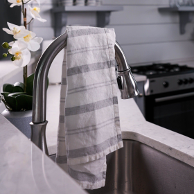 Striped Kitchen Towel (Color: Blue Stripe)