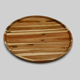Acacia round Plate / Platter (size: 16" Diameter)