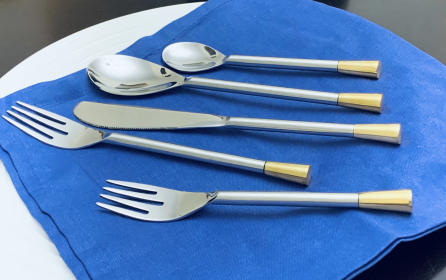 Vibhsa 20 Piece Flatware Set, Service for 4 (Option: TIPL005, size: Service for 4)