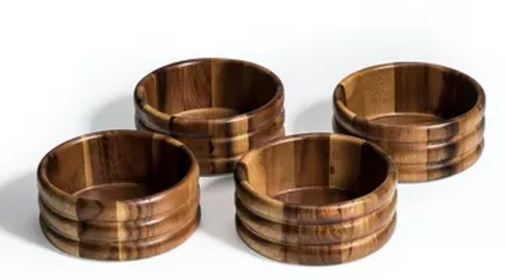 Individual Salad Bowl x 4 (Option: 330A4)