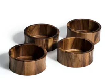 Individual Salad Bowl x 4 (Option: 335A4)
