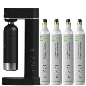 SpÃ¤rklÃ¯ Value Pack: Customize Your Hydration with Extra CO2 Gas Cylinders (C02 Cylinder: 4 Pack, Color: Black)