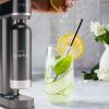 FIZZITâ„¢ SpÃ¤rklÃ¯ Carbonated Water Soda Maker with Stainless Steel Bottle â€“ Eco-Friendly, Dishwasher Bottles - Sparkling Water Maker